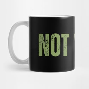 NOT WOKE Mug